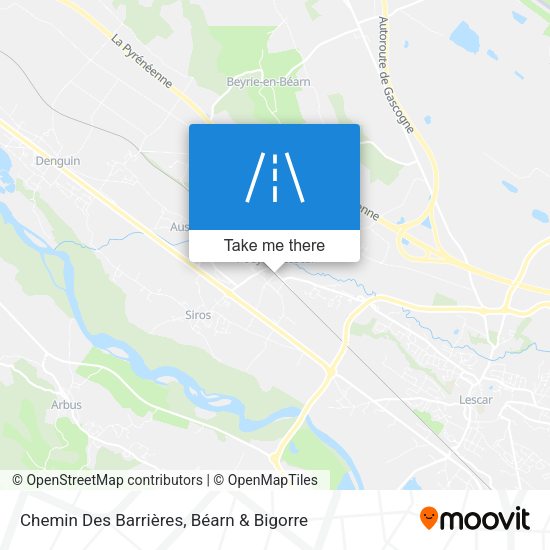 Chemin Des Barrières map