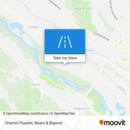 Chemin Puyalet map