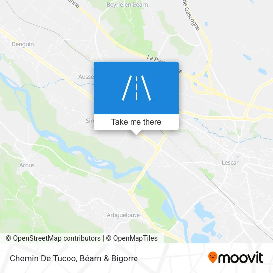 Chemin De Tucoo map