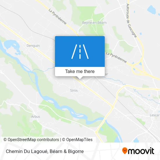 Chemin Du Lagoué map