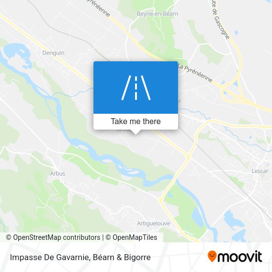 Impasse De Gavarnie map