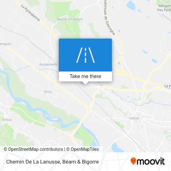 Chemin De La Lanusse map