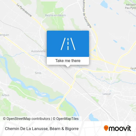 Chemin De La Lanusse map