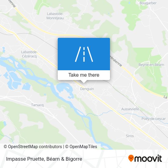 Impasse Pruette map