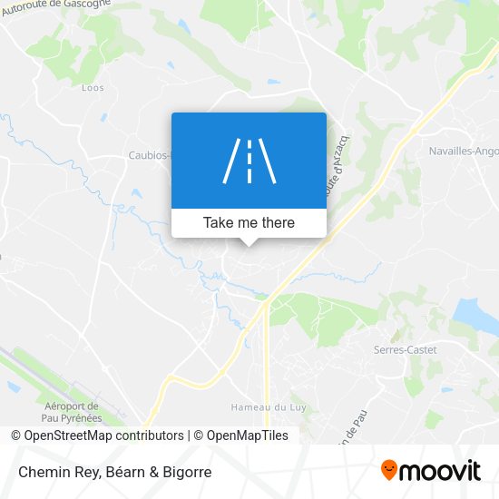 Chemin Rey map