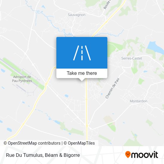 Rue Du Tumulus map