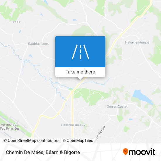 Chemin De Mées map