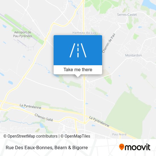 Rue Des Eaux-Bonnes map