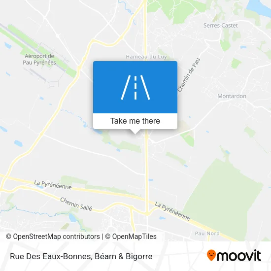 Rue Des Eaux-Bonnes map