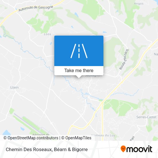 Chemin Des Roseaux map