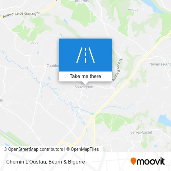 Chemin L'Oustaü map