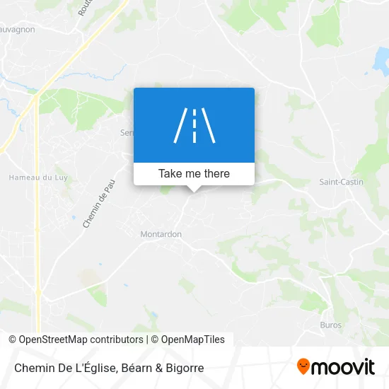 Chemin De L'Église map