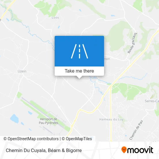 Chemin Du Cuyala map