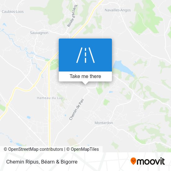 Chemin Ripus map