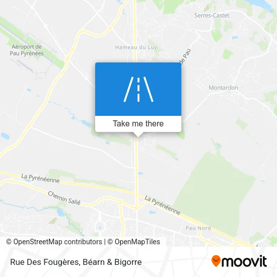 Rue Des Fougères map