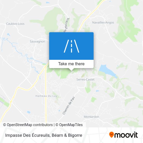 Impasse Des Écureuils map
