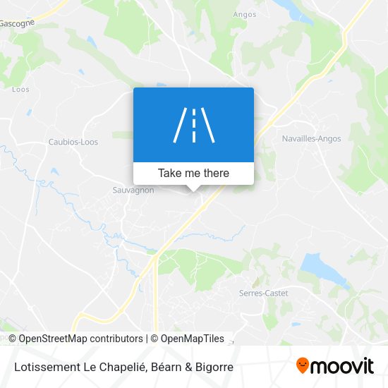 Lotissement Le Chapelié map