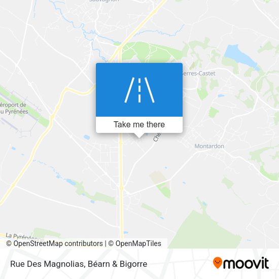 Rue Des Magnolias map