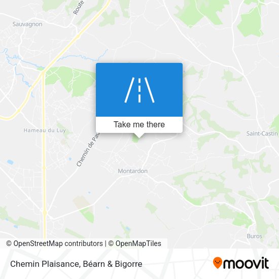 Chemin Plaisance map