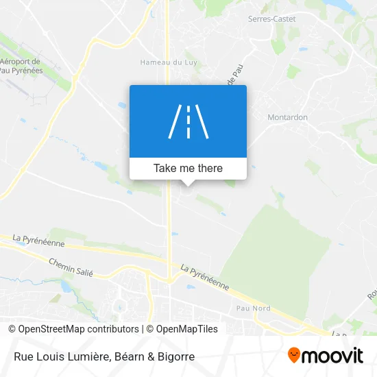 Rue Louis Lumière map