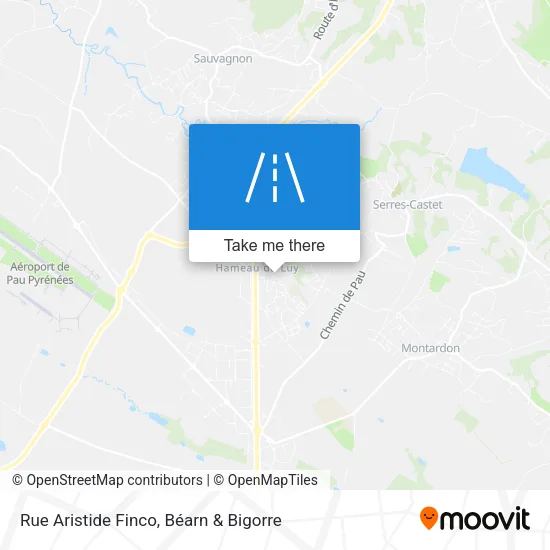 Rue Aristide Finco map