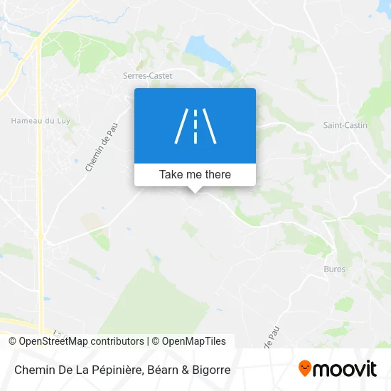 Chemin De La Pépinière map