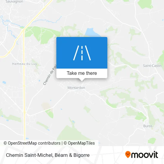 Chemin Saint-Michel map