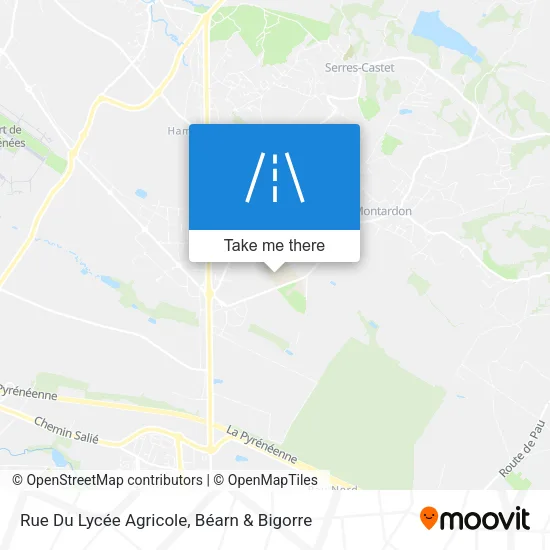 Rue Du Lycée Agricole map