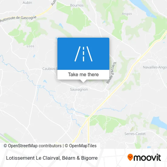 Lotissement Le Clairval map