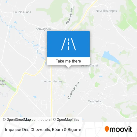 Impasse Des Chevreuils map