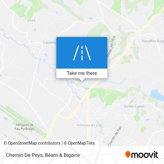 Chemin De Peys map
