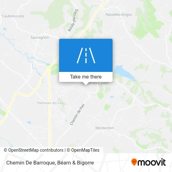 Chemin De Barroque map