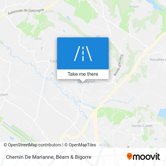 Chemin De Marianne map