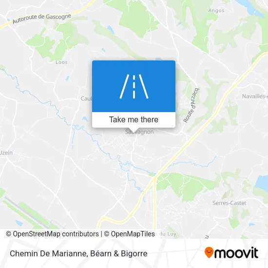 Chemin De Marianne map