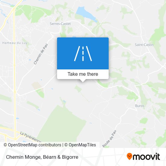 Chemin Monge map
