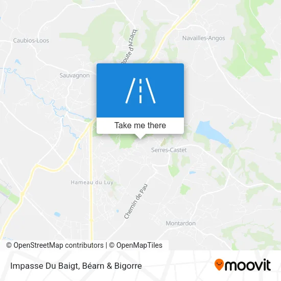 Impasse Du Baigt map