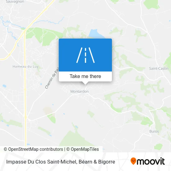 Impasse Du Clos Saint-Michel map