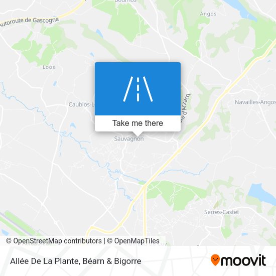 Allée De La Plante map