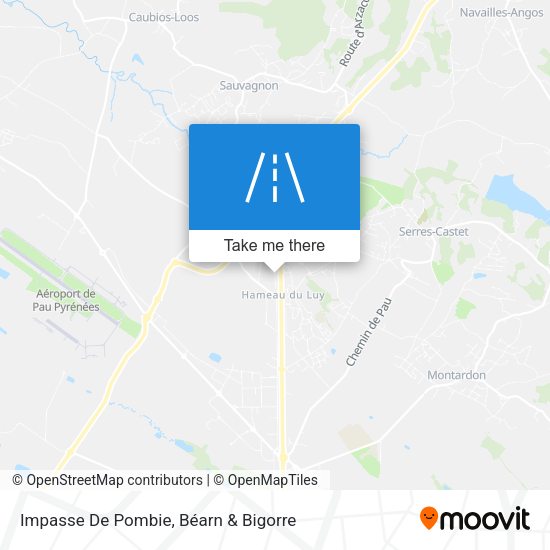 Impasse De Pombie map