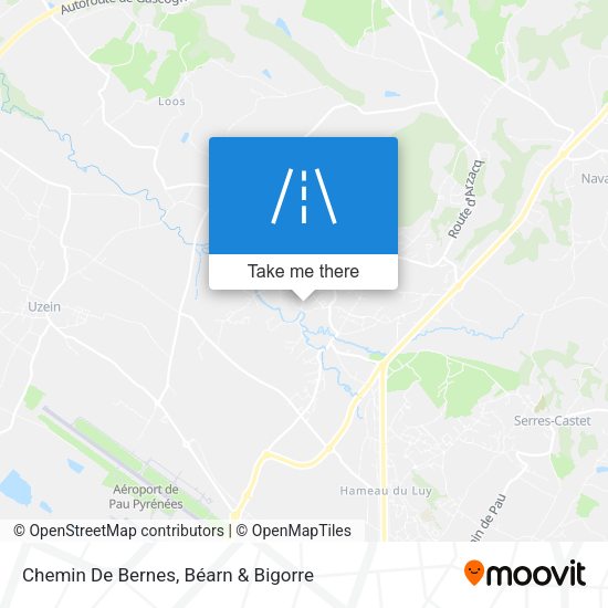 Chemin De Bernes map