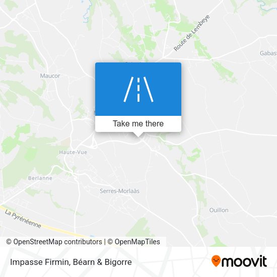 Impasse Firmin map