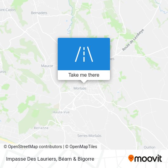 Impasse Des Lauriers map