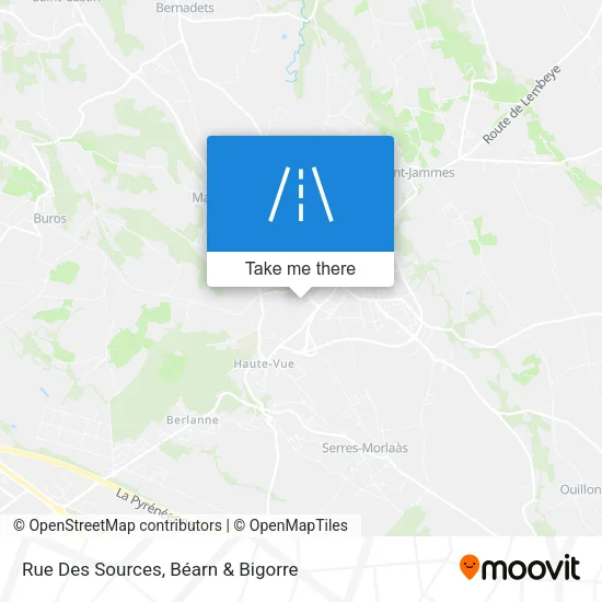 Rue Des Sources map