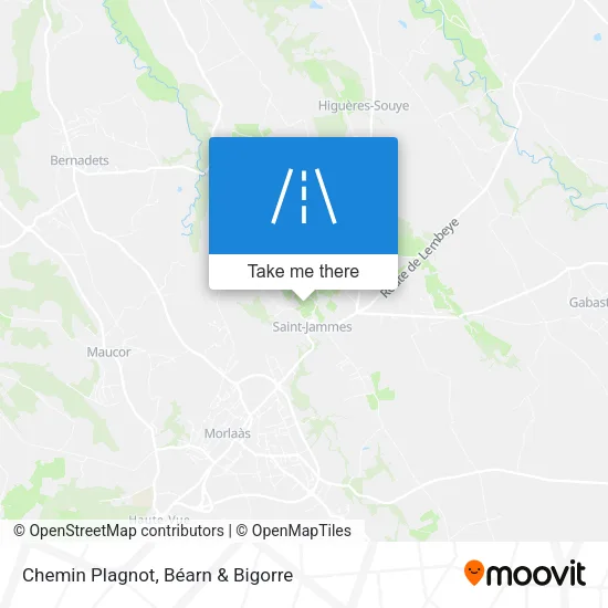 Chemin Plagnot map