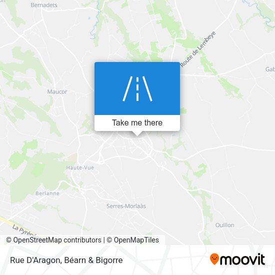 Rue D'Aragon map