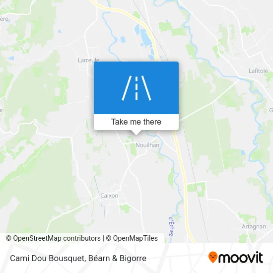 Cami Dou Bousquet map