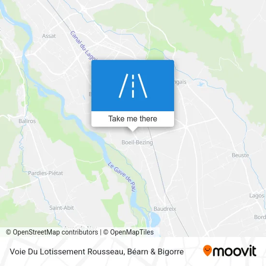 Voie Du Lotissement Rousseau map