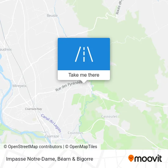 Impasse Notre-Dame map