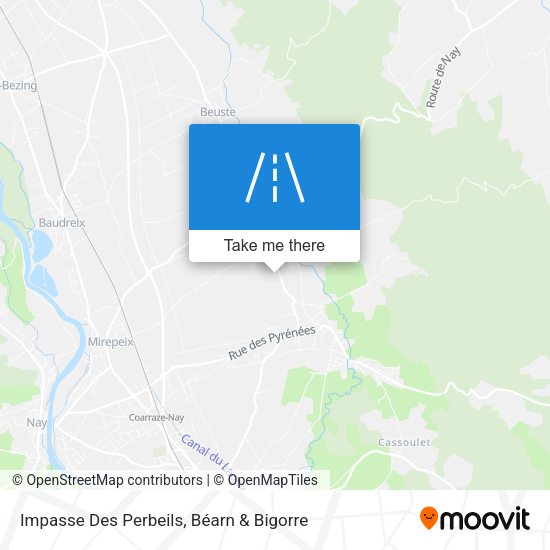 Impasse Des Perbeils map