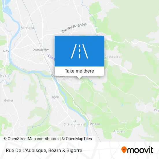 Rue De L'Aubisque map